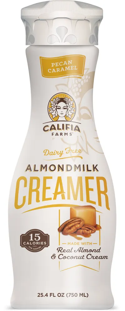 Caramel Macchiato Flavored Almond Milk Creamer