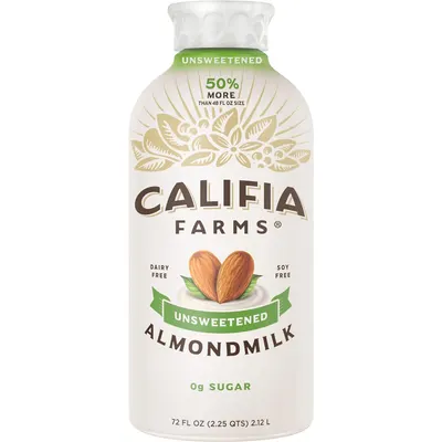 Dairy Free Unsweetened Almond Milk
