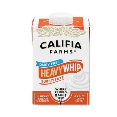 Dairy Free Heavy Whip Cream Substitute