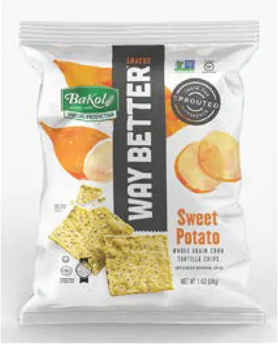 Way Better Sweet Potato Whole Grain Corn Tortilla Chips