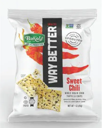 Sweet Chili Whole Grain Corn Tortilla Chips