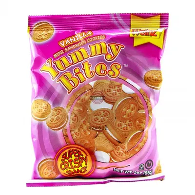 Yummy Bites Vanilla Sandwich Cookies