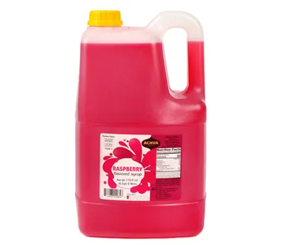 Raspberry Syrup Drink