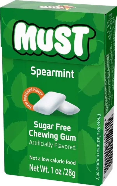 Must Spearmint Flavored Chewing Gum