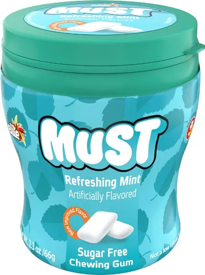 Must Sugar Free Mint Gum