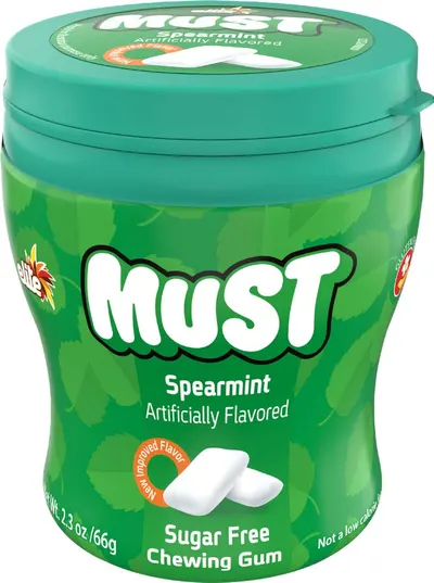 Must Spearmint Flavored Chewing Gum