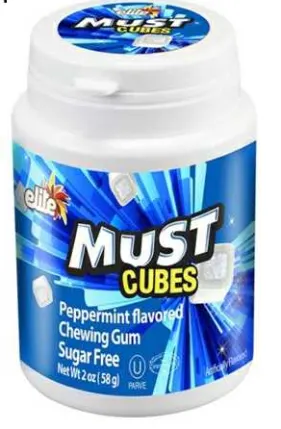 Must Cubes Peppermint Gum