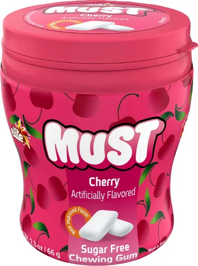 Must Cherry Flavored Chewing Gum