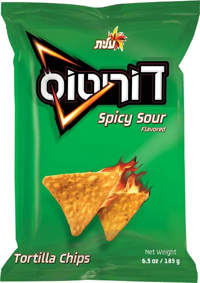 Spicy Sour Flavor Tortilla Chips