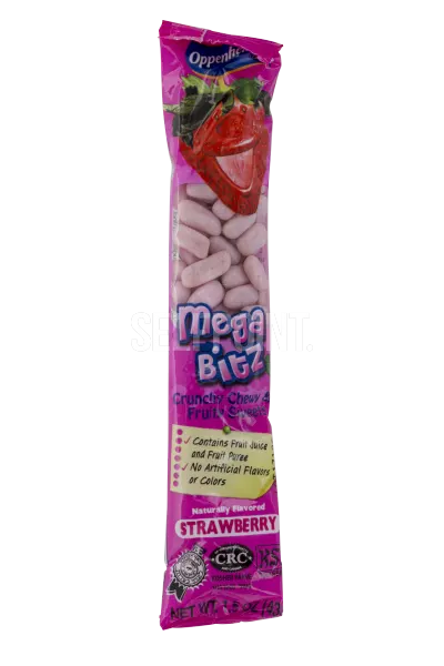 Mega Bitz Strawberry Chewy Candy