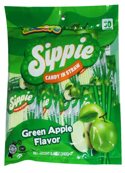 Sippie Candy Powder Green Apple