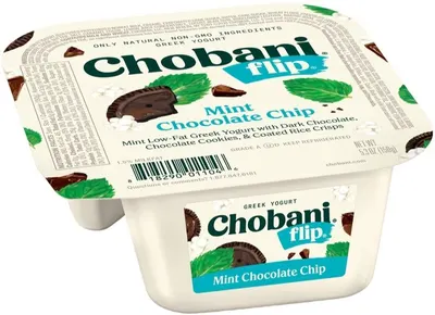 Mint Chocolate Chip Flip Greek Yogurt