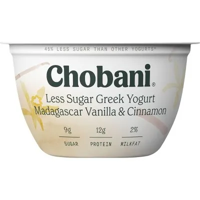 Madagascar Vanilla & Cinnamon Flavored Greek Yogurt