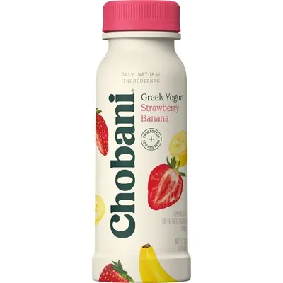 Strawberry Banana Greek Yogurt Drink