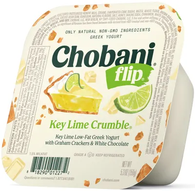 Key Lime Crumble Low-Fat Greek Yogurt