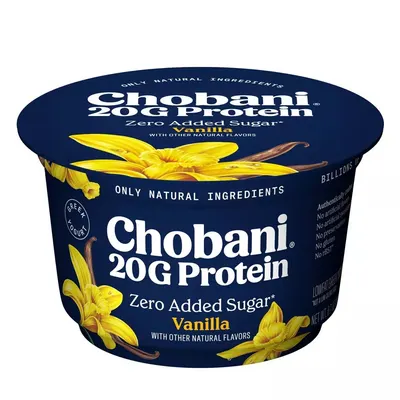 Vanilla Flavored Low Fat Greek Yogurt