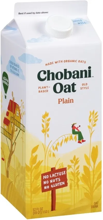 Plant Based Plain Oat Milk