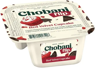 Flip Red Velvet Cupcake Greek Yogurt