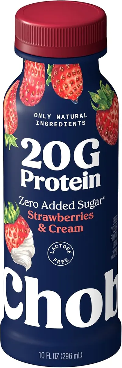 Complete Strawberry Cream Greek Yogurt Shake