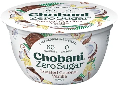 Toasted Coconut Vanilla Flavored Yogurt