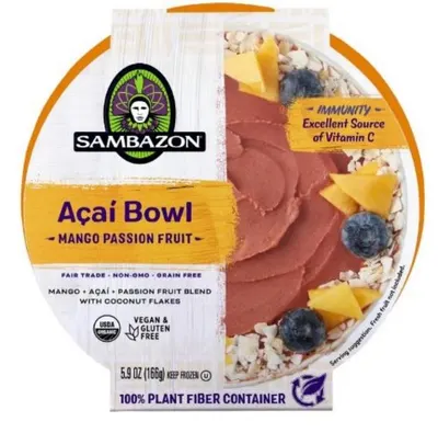 Acai Bowl Mango Passion Fruit