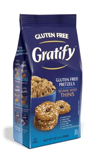 Pretzel Thins Sesame Seed G/F