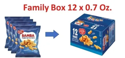 Bamba Peanut Butter Puffs Bags 12 ct