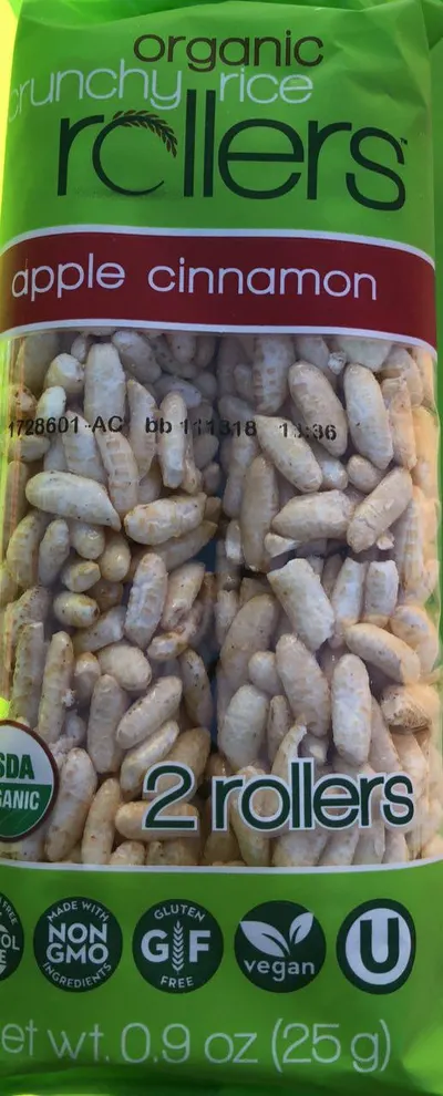 X Rice Rollers Apple Cinnamon .9 Oz