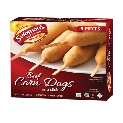 Beef Corn Dogs 5 ct