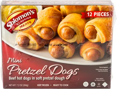 Mini Pretzels Dogs 12 ct