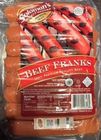 Beef Franks (36-40 Pcs)