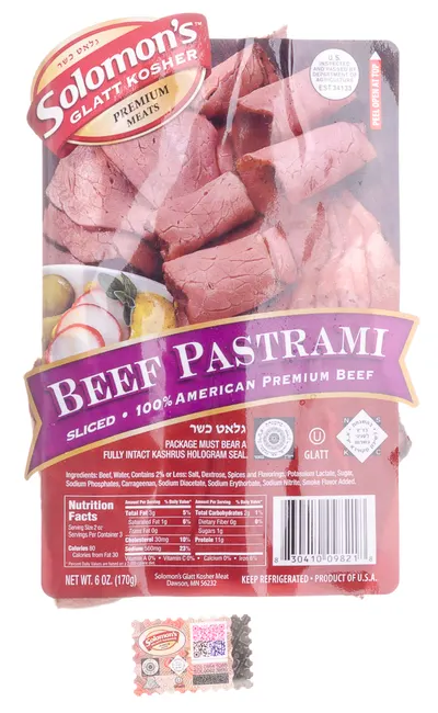 Sliced Beef Pastrami