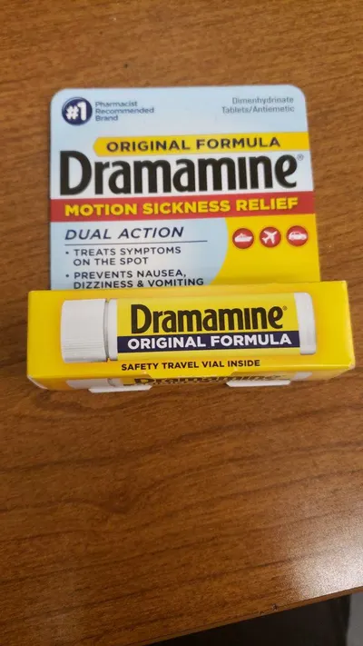 Original Dual Action Motion Sickness Relief Tablets 12 ct