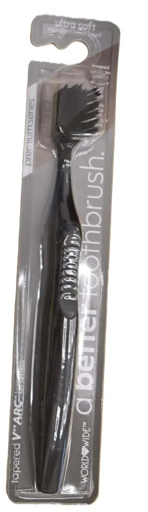 Ultra Soft Black Toothbrush