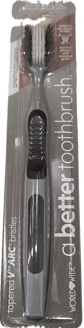 Ultra Soft Xl Gray Toothbrush