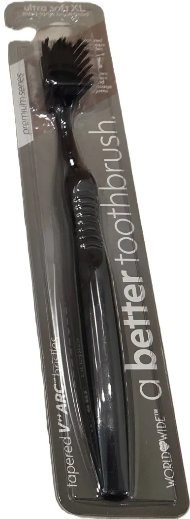 Ultra Soft Xl Black Toothbrush