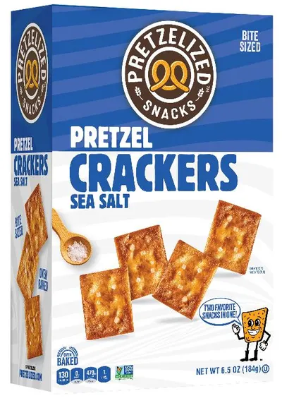 Sea Salt Pretzel Crackers