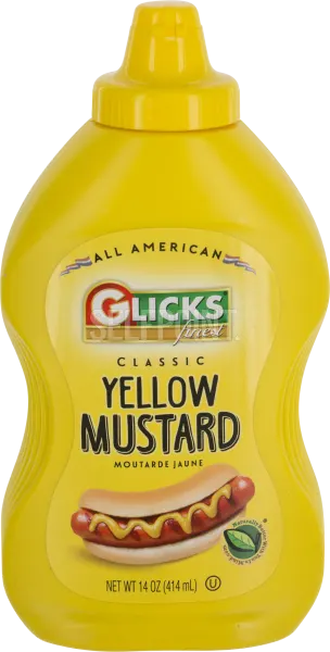 Yellow Mustard Squeeze Bottle