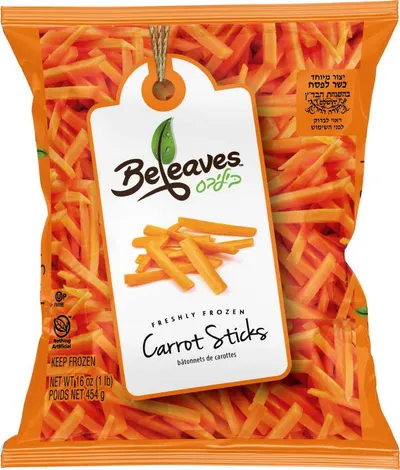 Freshly Frozen Carrot Sticks (P)