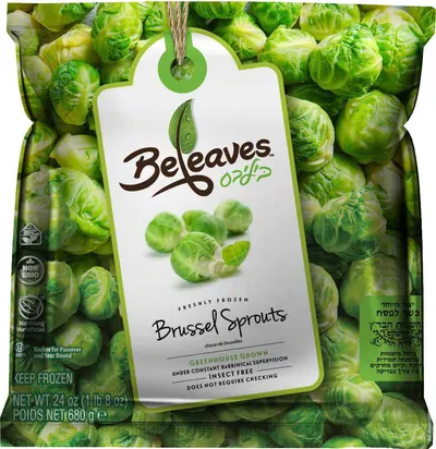 Freshly Frozen Brussel Sprouts