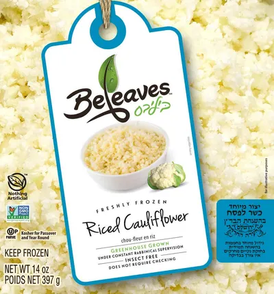 Freshly Frozen Riced Cauliflower KFP