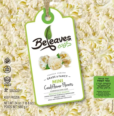 Grade A Fancy Mini Cauliflower Florets (KFP)