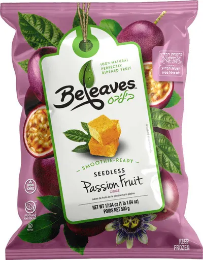 Cubed Seedless Passion Fruit