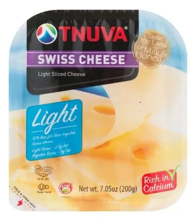 Light Sliced Cheese Swiss
