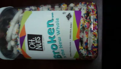 Broken White Pretzels