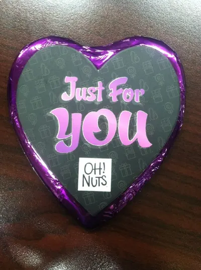 Just for You Chocolate Heart