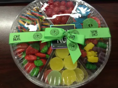 6 Section Candy Tray