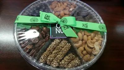 6 Section Tray Nuts & Chocolates