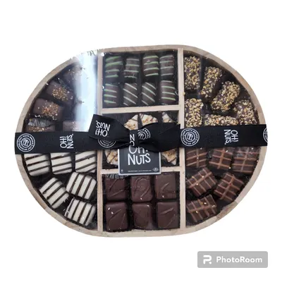 7 Section Wood Platter