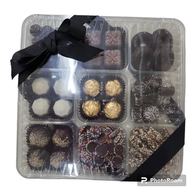 9 Section Chocolate Square